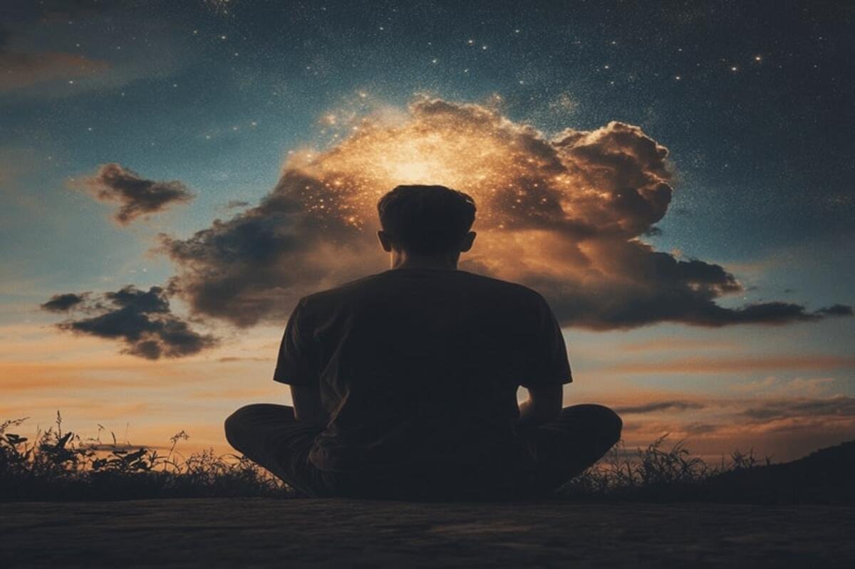 Person Meditating